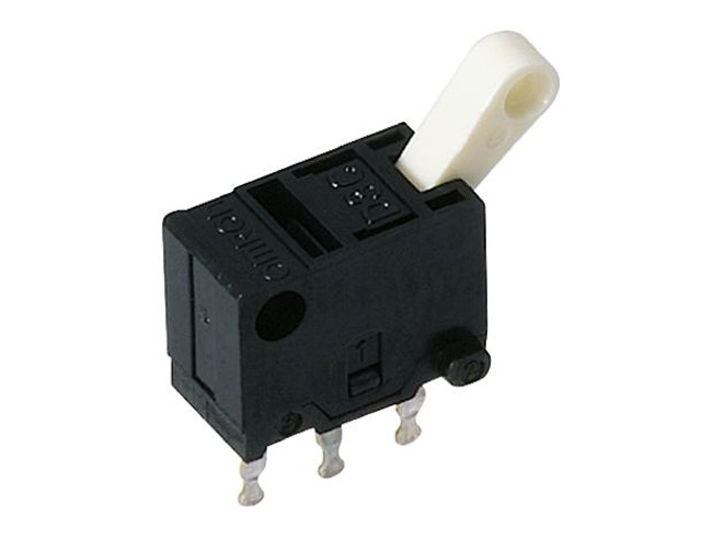 Microswitch SPDT 100mA 30V 6mm met detectorschakelaar