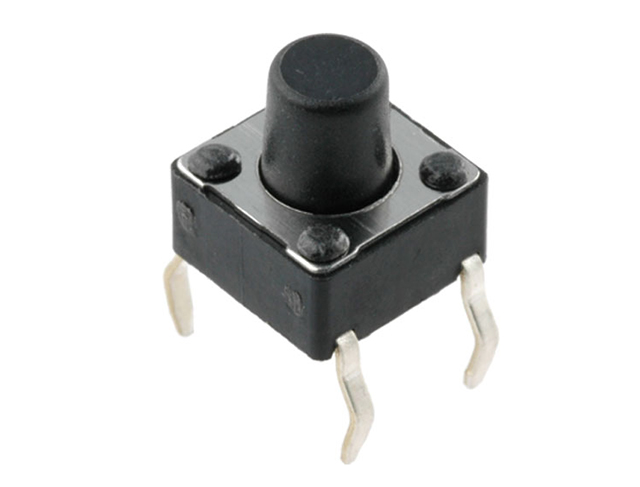 Taktswitch 4,5x4,5mm 50mA 12VDC, 1.0N  hight:5mm