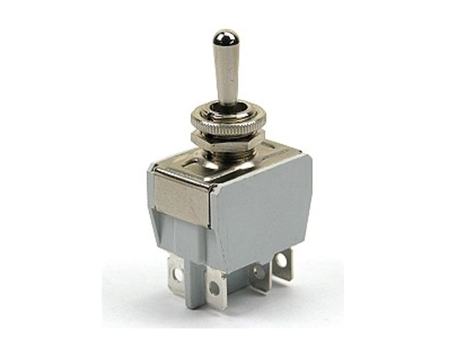 Toggle switch double-pole 10A/250Vac ON-ON-ON