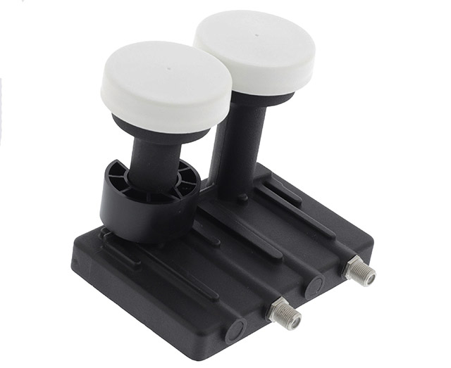 LNB voor de ontvangst van Astra 1 + Astra 3  (2 out) tbv 78/88cm