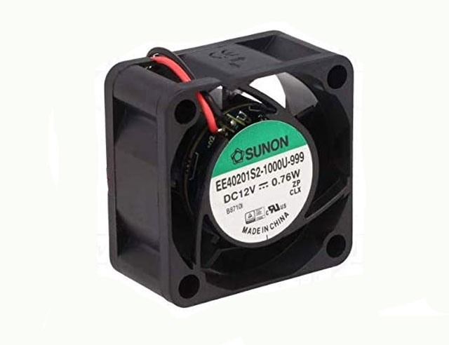 Ventilator 40x40x20mm 12Vdc 13m³/uur 21dBA 0.07A 0.76W glijlager