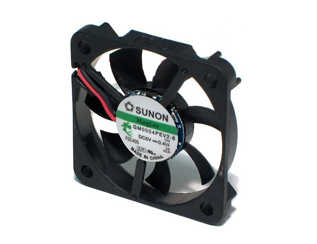 Ventilator 40x40x6mm 5Vdc 9,30m³/uur 26dBA  vapolager Sunon