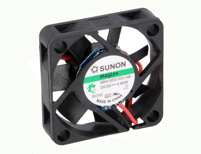 Ventilator 40x40x10mm 5Vdc 11,9m³/uur 27dBA - vapolager Sunon