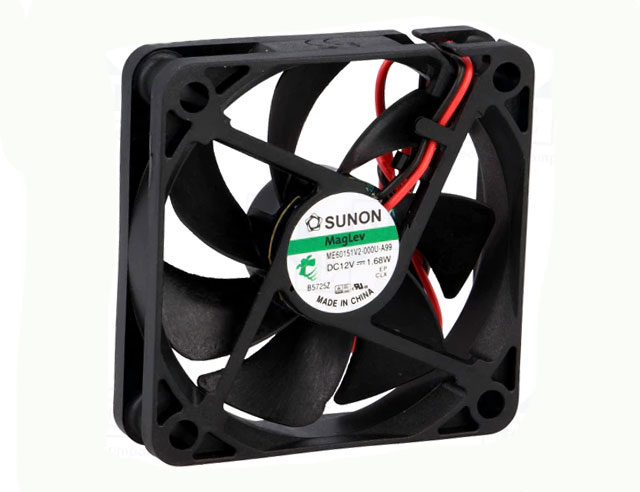 Ventilator 60x60x15mm 12Vdc 37,1m³/uur 32,5dBA - vapolager