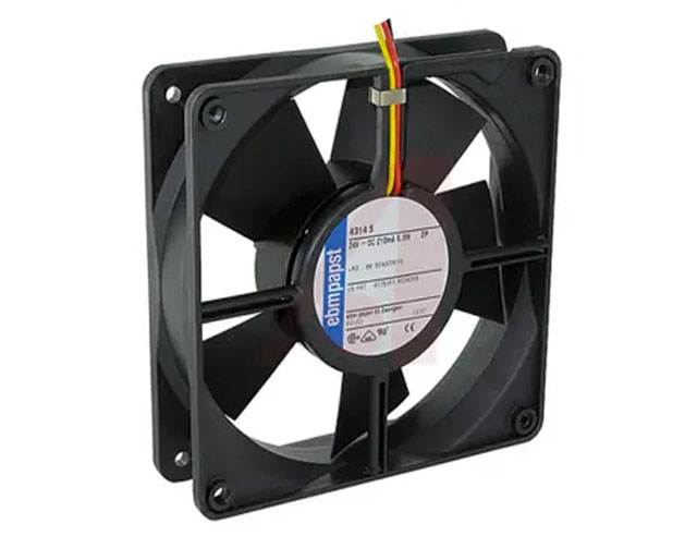 Ventilator 119x119x32mm 24Vdc 45dBA 100m³/uur 3 leads