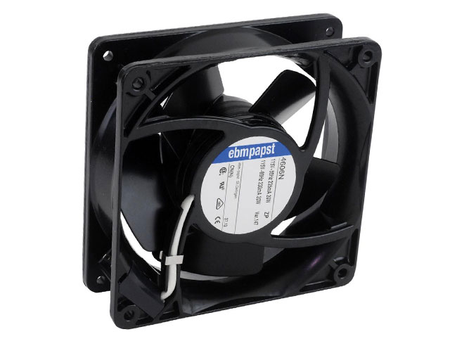 Ventilator 119x119x38mm 115Vac 51dbA 180m³/hr metaal Papst