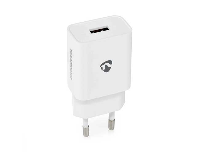 Universele enkele USB lader, laad een smartphone, etc. 1x 2.4A